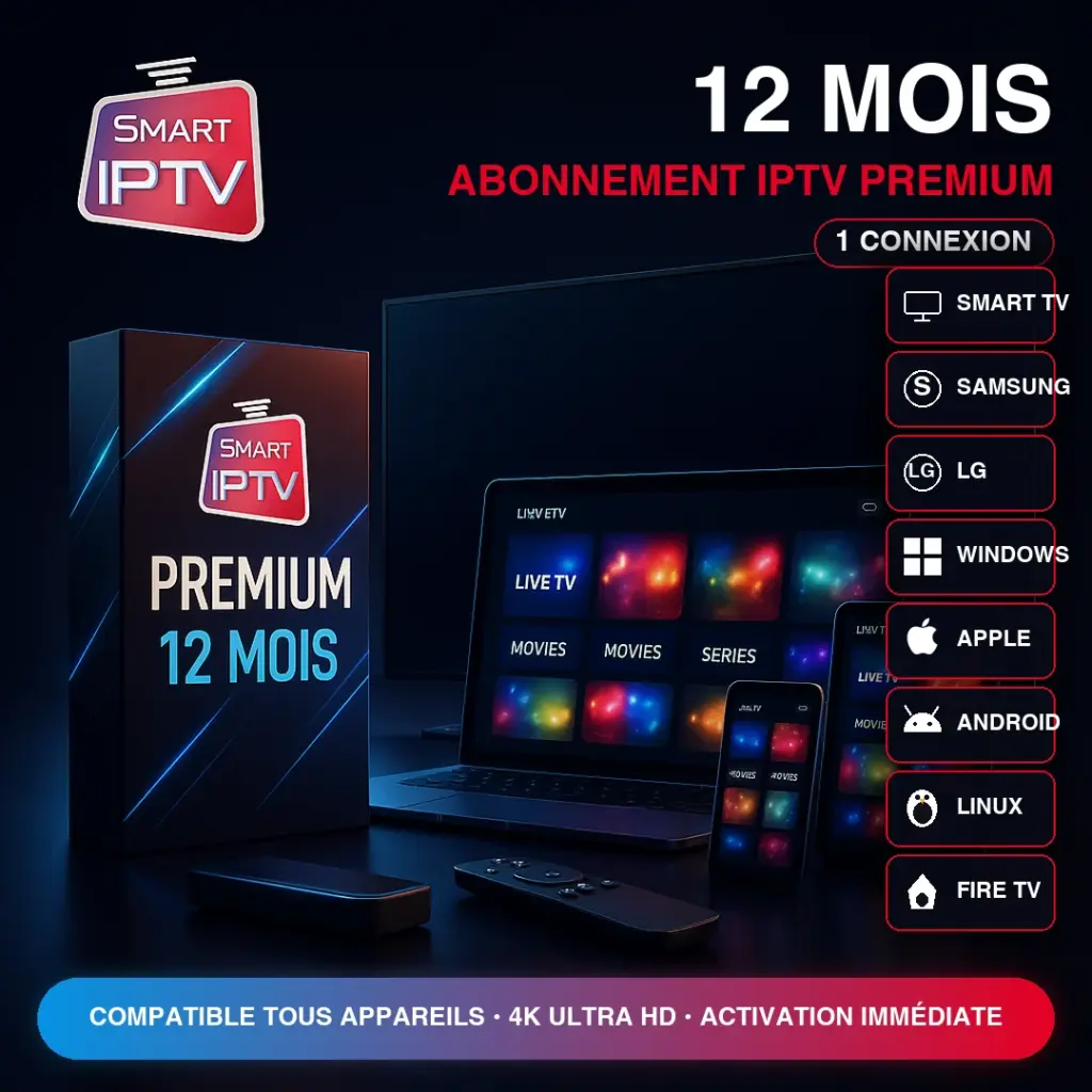 Pack Premium abonnement IPTV - Abonnement IPTV France