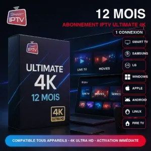 Pack Ultimate 4K abonnement IPTV - Abonnement IPTV France